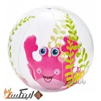 توپ بادی اینتکس با خرچنگ صورتی ا intex 58031