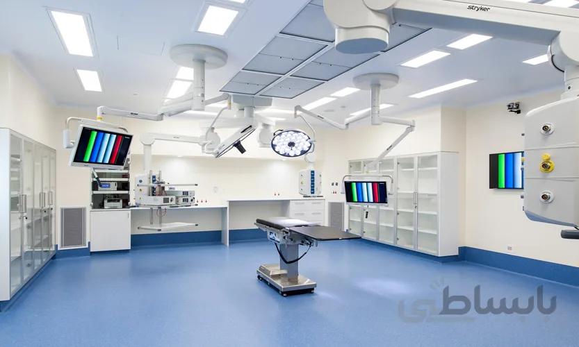 کفپوش اپوکسی بیمارستانی غلطکی ضخامت 2 میل