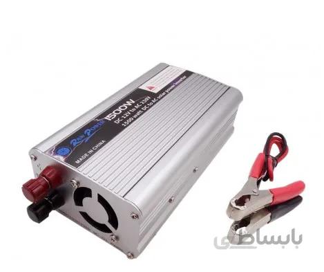 مبدل برق خودرو مبدل 12VDC به 220VAC 12V 1500W مارک RAW POWER