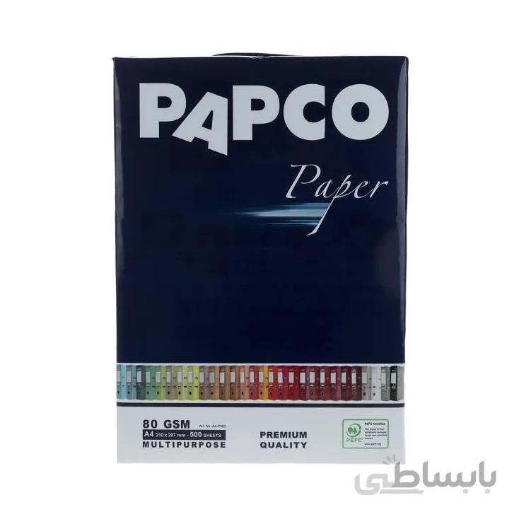 کاغذ A4 پاپکو 80 گرم بسته 500 برگی