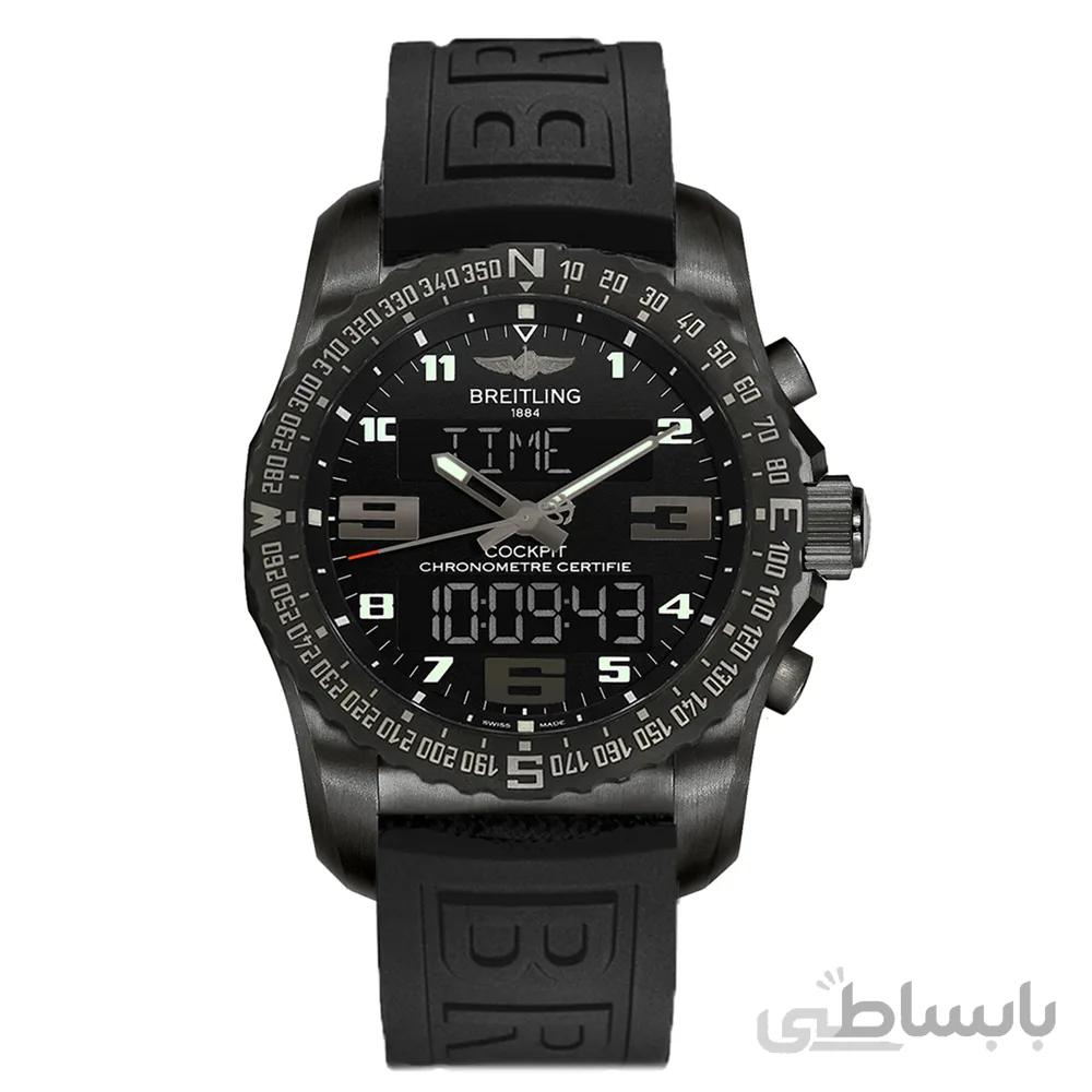 ساعت مچی مردانه برایتلینگ مدل Breitling Cockpit B50 Black 4677Q
