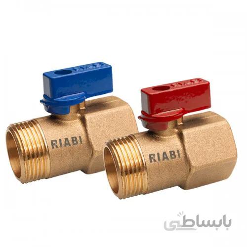 شیر یکسر مغزی پکیجی ریابی سایز 1 2