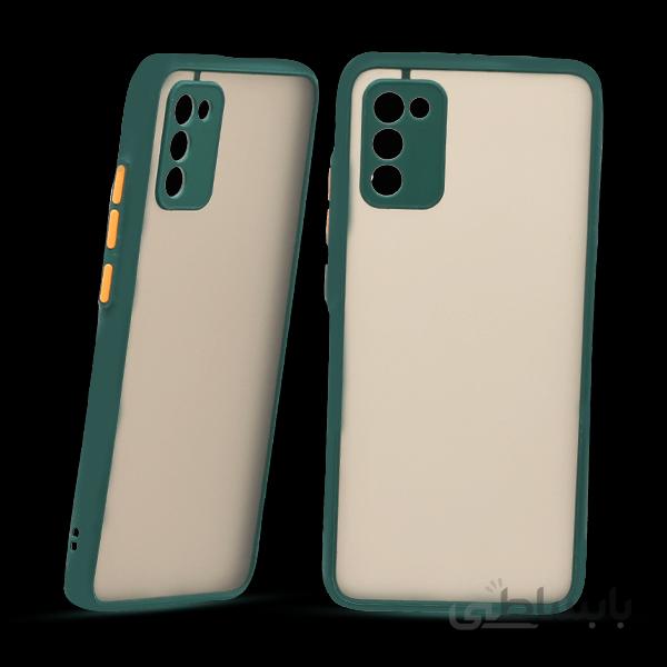 کاور مدل هیبریدی پشت مات مناسب برای گوشی موبایل سامسونگ GALAXY a02s