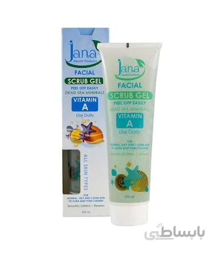 ژل ساینده و پاک کننده جانا