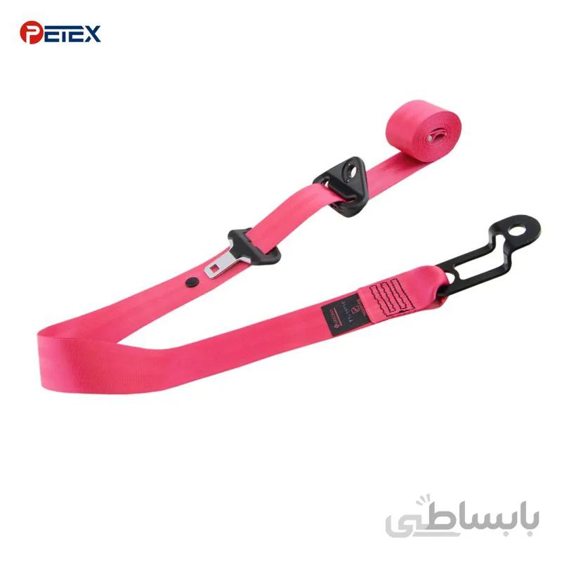 نوار کمربند ایمنی تکمیل شده جلو پژو ۲۰۶ ، پژو ۲۰۷ و رانا رنگ صورتی