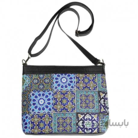 کیف دخترانه چند کاشی آبی