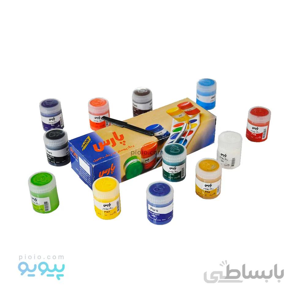 گواش پارس 12 رنگ