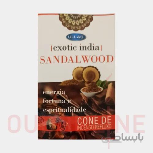 عود خوشبو کننده آبشاری اولاس ullas مدل صندل وود Sandal wood