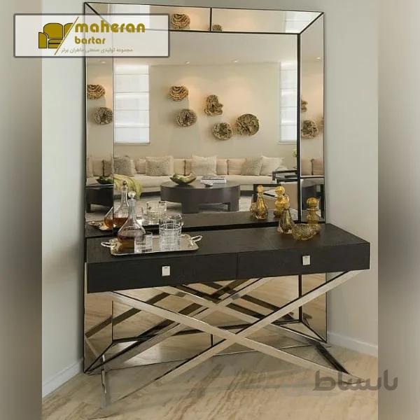 میز کنسول استیل مدل زیبانا ZIBANA