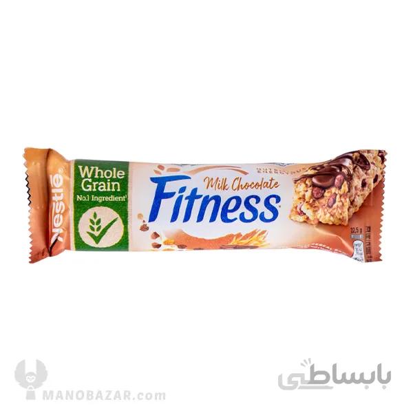 فیتنس بار شیر شکلات نستله Nestle Fitness : وزن 22.5 گرم