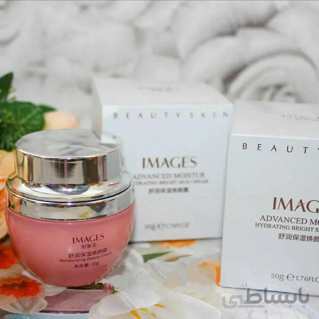 کرم آبرسان وروشن کننده ایمیجیز IMAGES ا Images Advanced Moistur Hydrating Bright Skin Cream
