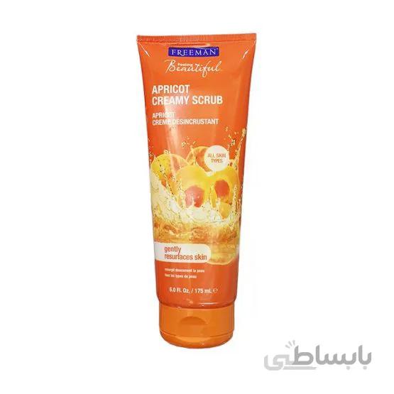 اسکراب کرمی صورت فریمن Freeman حاوی عصاره زرد آلو Feeling Beautiful حجم 150 میلی لیتر ا Freeman Feeling Beautiful Apricot Creamy Scrub 150ml
