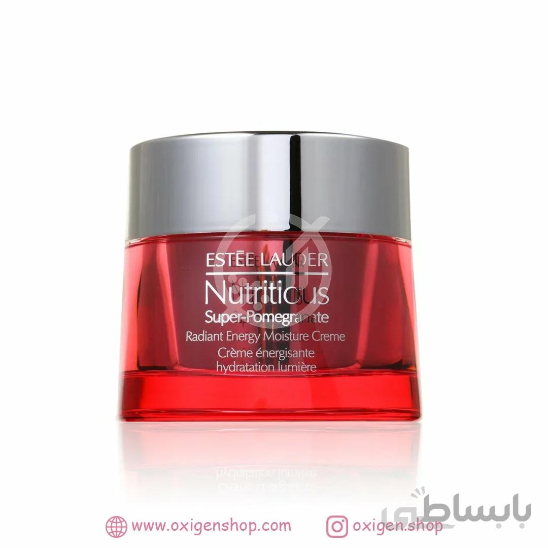 کرم مرطوب کننده انار استی لادر ا Estee Lauder Nutritious Super Pomegranate