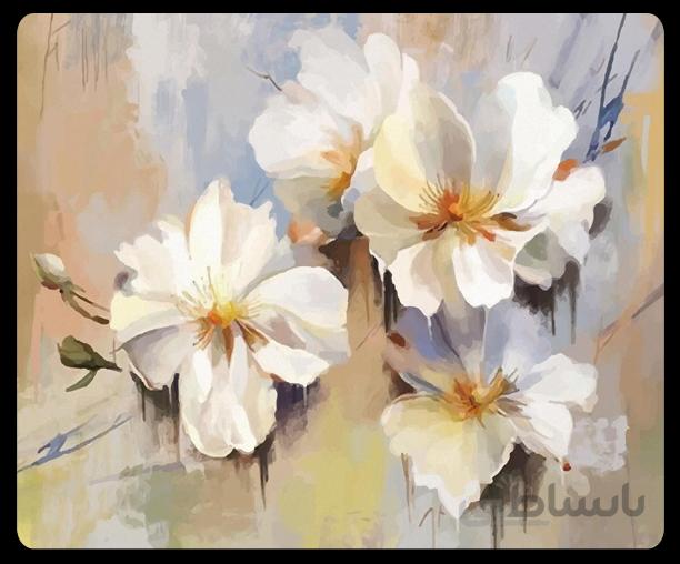 پوستر گل سه بعدی 053