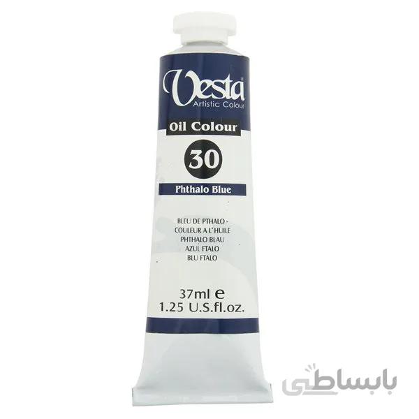رنگ روغن وستا 37 میل کد 30 phthalo blue