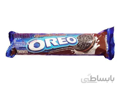 بیسکویت اوریو Oreo با کرم شکلاتی وزن 133 گرم