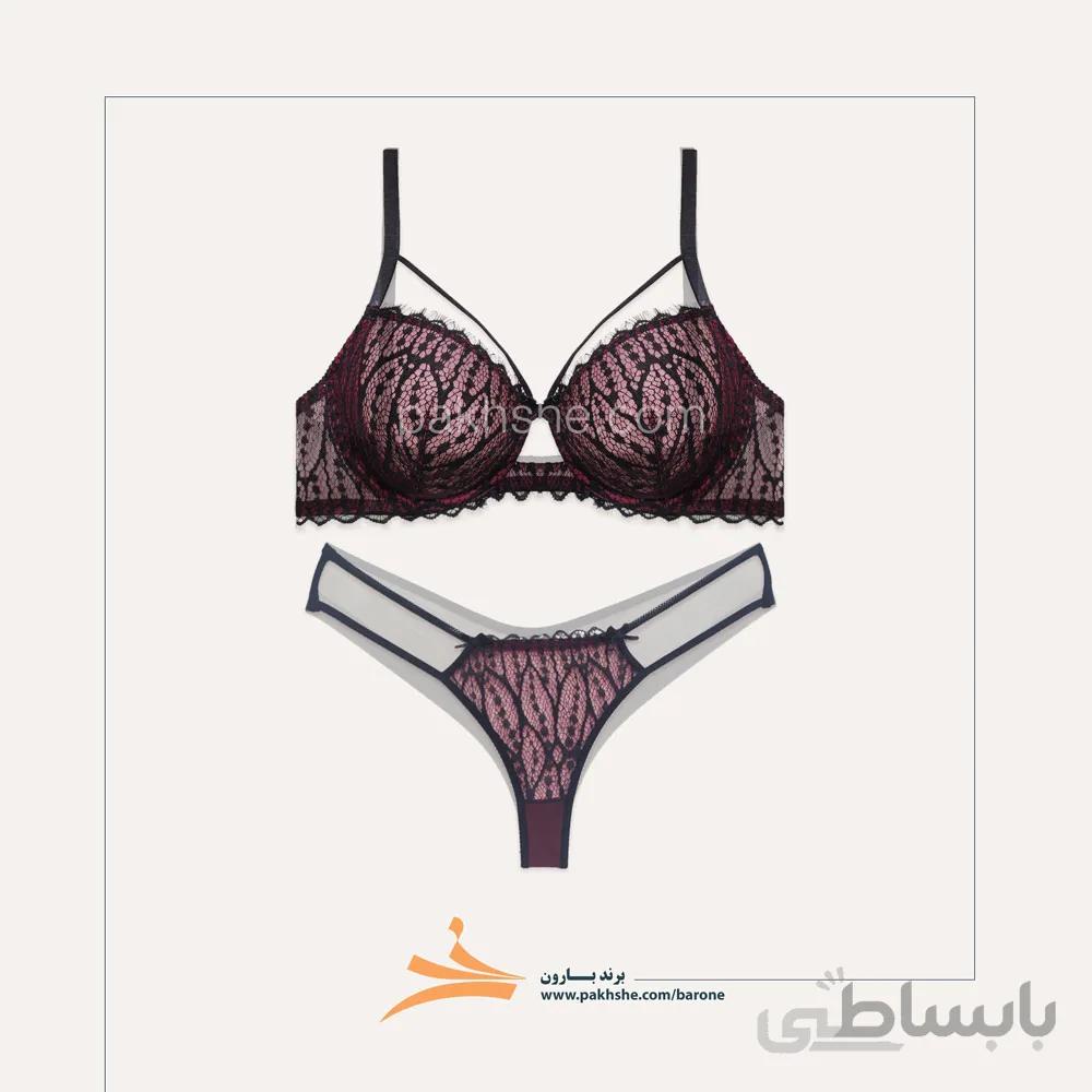 ست شورت و سوتین هارنس دار برند بارون کد 347003