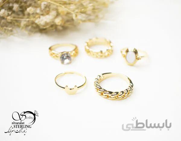 پک انگشتر زنانه کد 5583