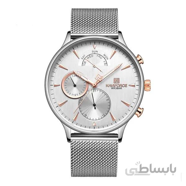 ساعت مچی مردانه نیوی فورس مدل NAVIFORCE NF3010 S/W