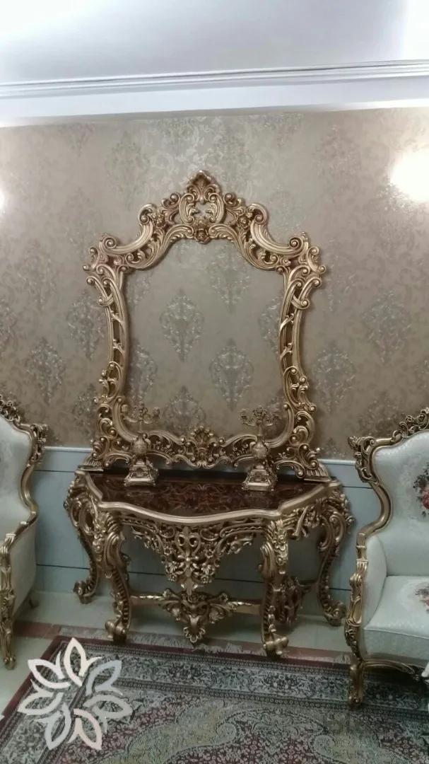 آینه کنسول عروس فایبرگلاس کد ۱۰۱۹۳۶