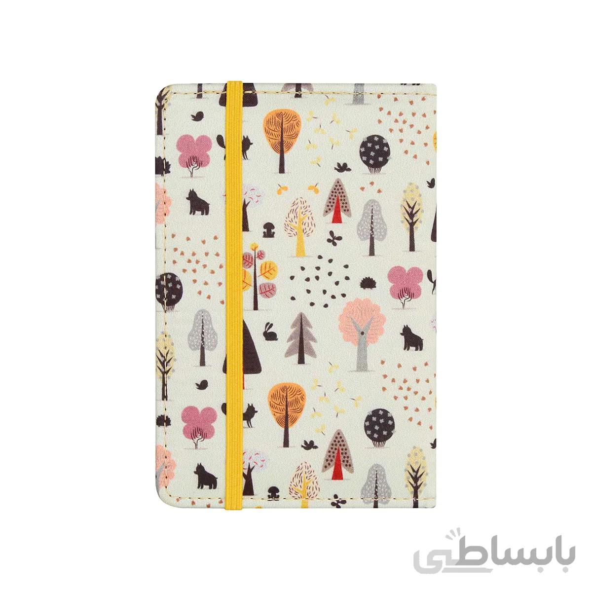 دفترچه خط دار صحافی قطع جیبی sjk70