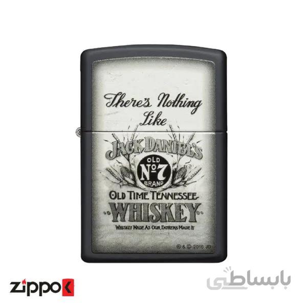 فندک زیپو 218 JACK DANIELS کد 29293