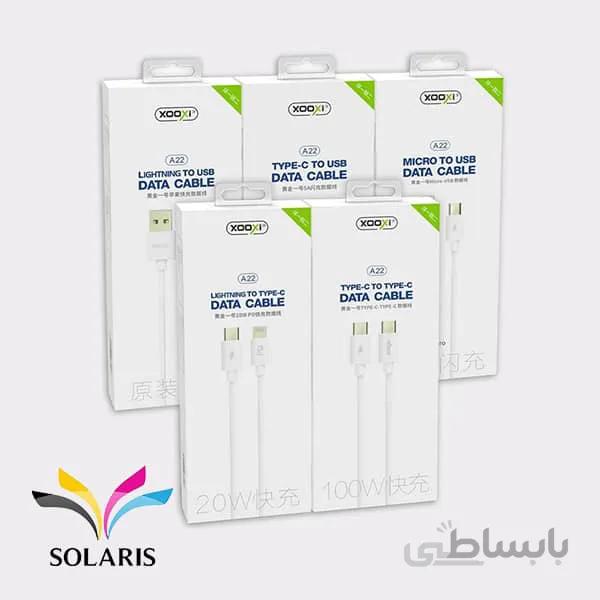 کابل شارژ Xooxi مدل micro A22