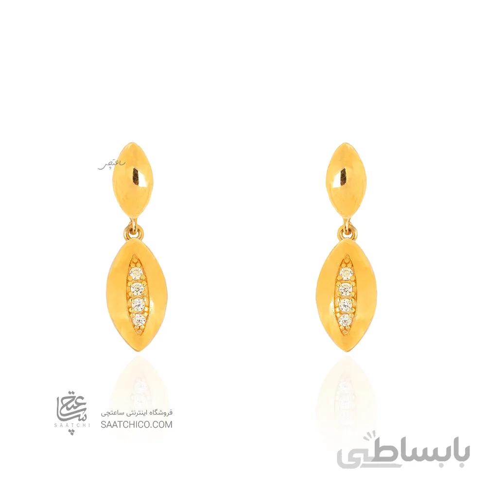 گوشواره طلا طرح مارکیز کد CE429