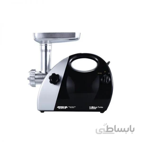 چرخ گوشت مشكی 2200 وات ARSHIA MG128-2140