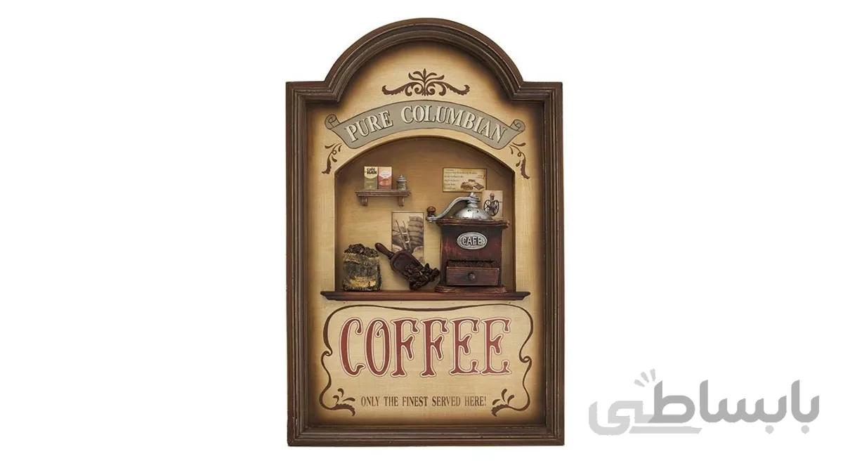 تابلو طرح قهوه مدل DP242