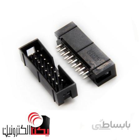 باکس هدر 16 پین نری صاف 2.54 میلیمتر