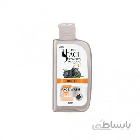 شاین فیس ذغالی+فیس واش