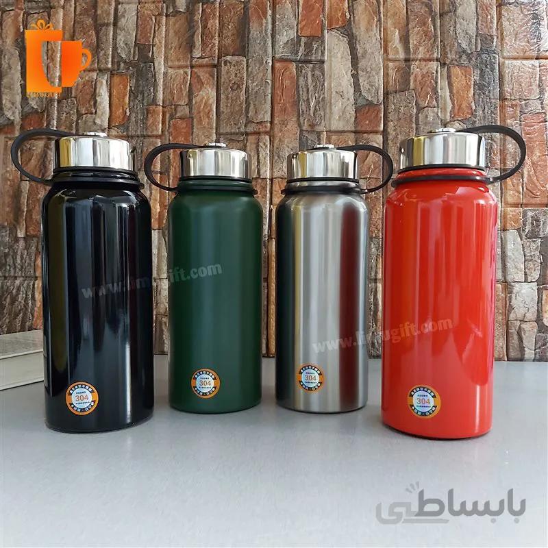فلاسک کوهنوردی کاور چرمی 800 میل