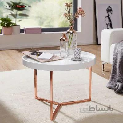 میز جلو مبلی فریازان دکور مدل لبه دار P1
