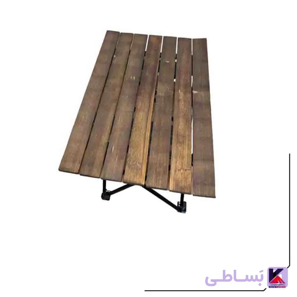میز چوبی تاشو کمپینگ 2 نفره دنیزتوریست