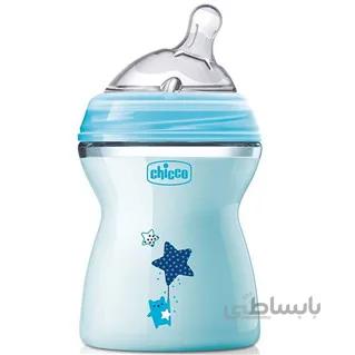 شیشه شیر +2m نچرال چیکو 250 میلی لیتر پسرانه
