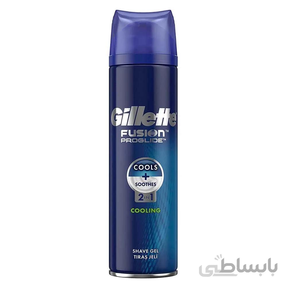 ژل اصلاح ژیلت فیوژن مدل COOLING حجم 200 میلی‌گرم