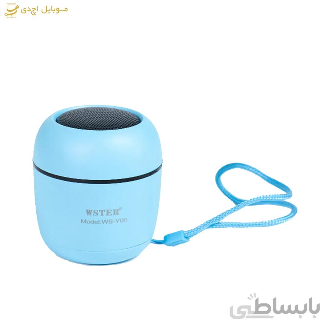 اسپیکر بلوتوثی قابل حمل وستر مدل WS-Y06