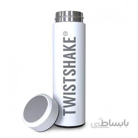 فلاسک سرد و گرم کودک تویست شیک سفید Twistshake