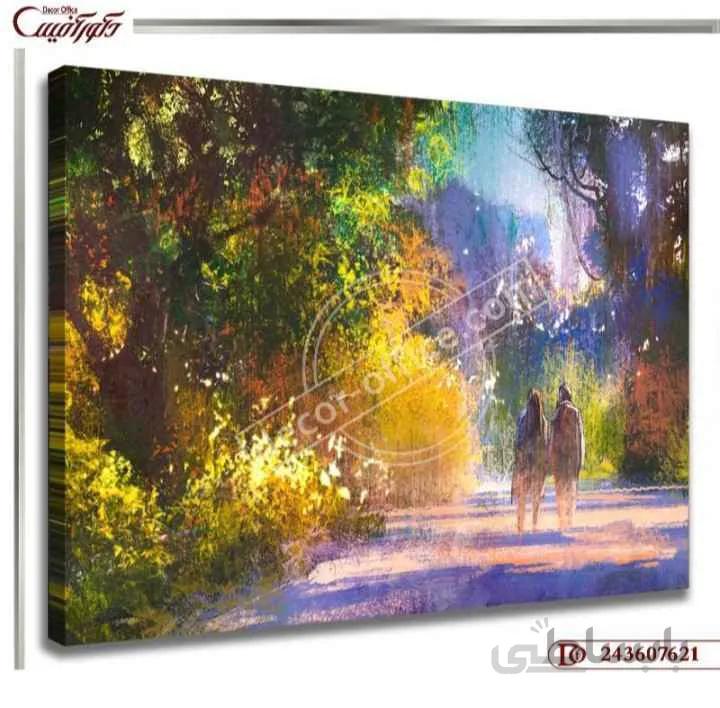 تابلو دکوراتیو طبیعت 7621 ا Decorative paintings of nature 7621