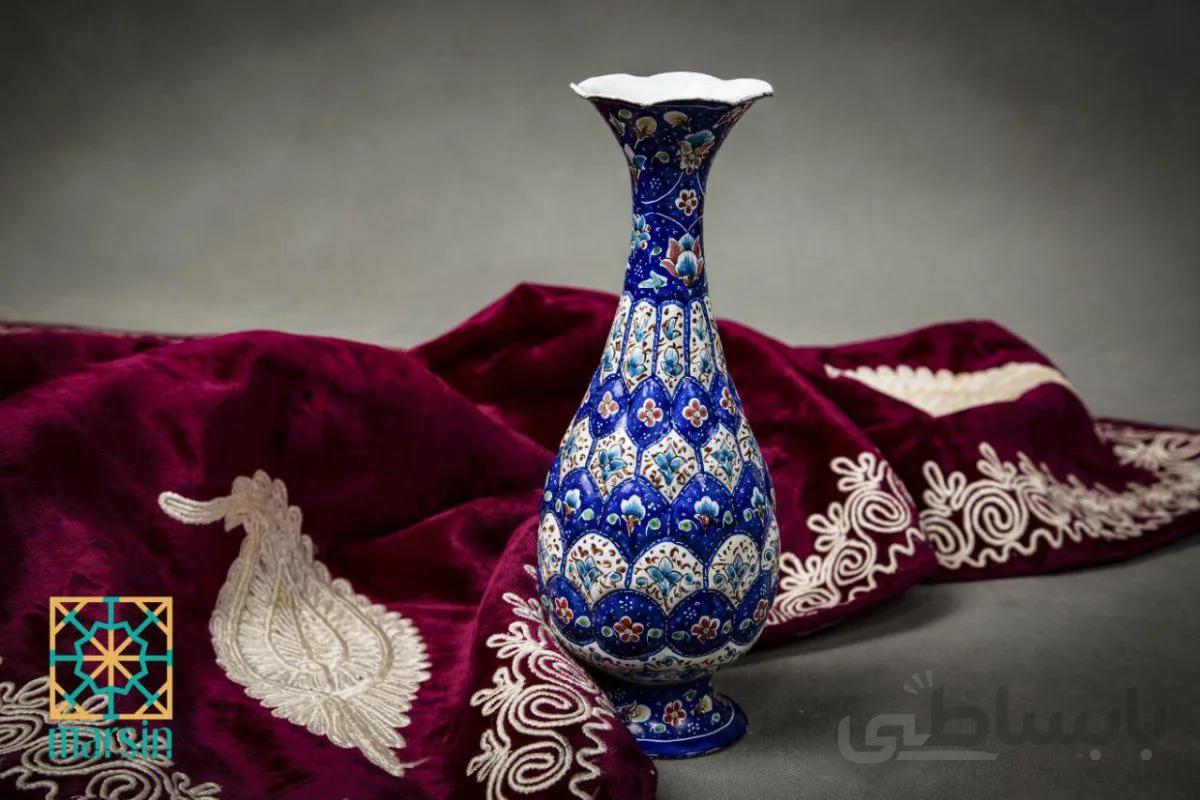 گلدان میناکاری کد 7
