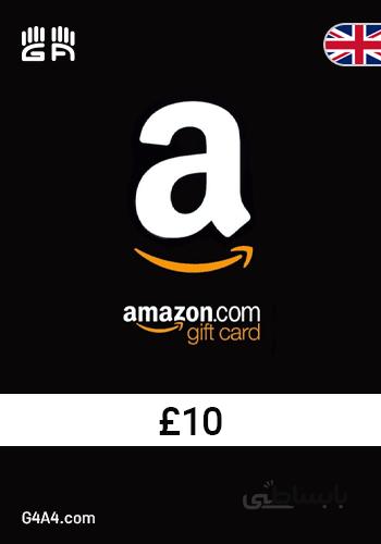 گیفت کارت 10 پوندی امازون - £Amazon Gift Card 10