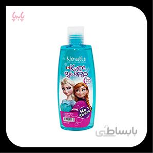 شامپو کودک دخترانه طرح فروزن آبی رنگ نیوتیس
