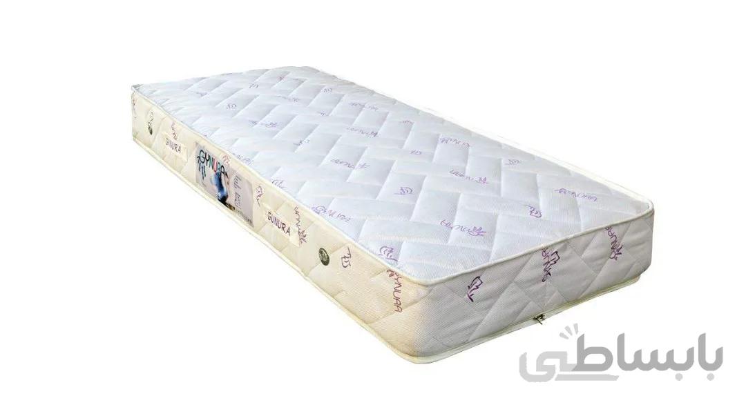 تشک طبی فنری کودک مدل sleepy mini سایز 130 70 به همراه محافظ تشک ضداب