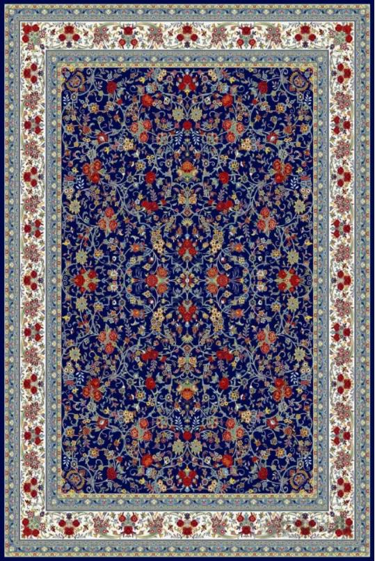 فرش ستاره کویر یزد کلکسیون شاهکار نوین طرح N-110-2590