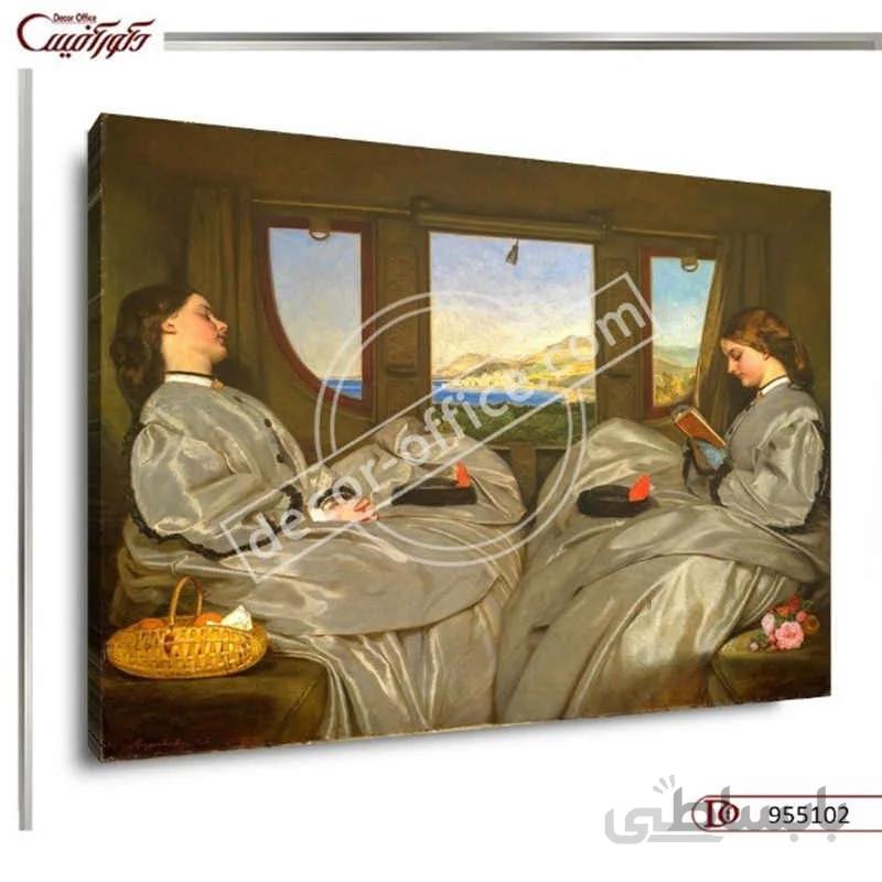 تابلو دکوراتیو کلاسیک 5102 ا Classic decorative painting 5102