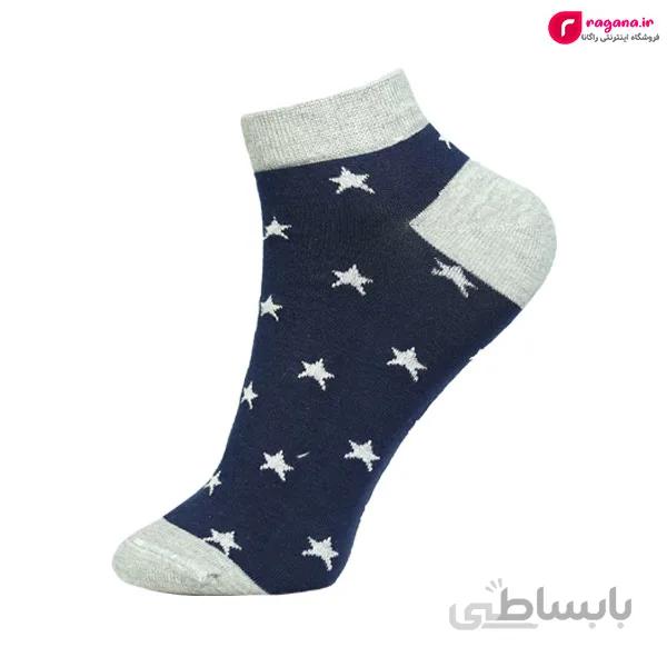 جوراب مردانه مچی mrjoorab طرح ستاره کد R215218