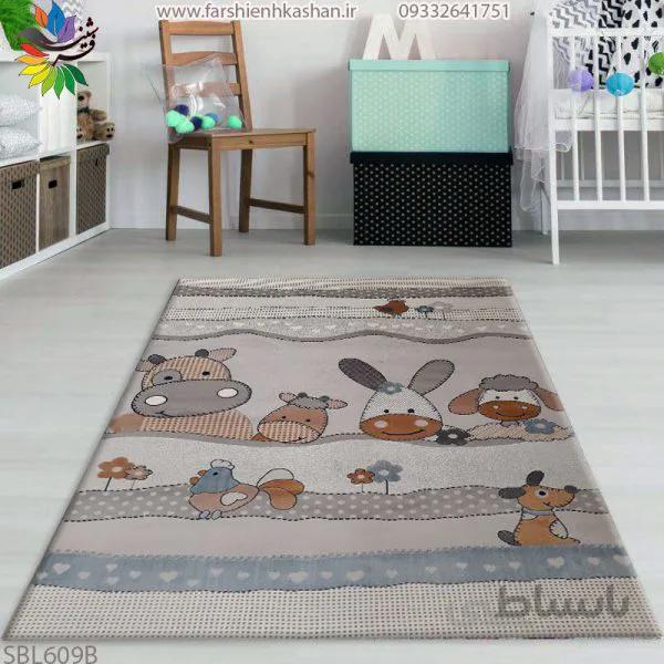 فرش کودک طرح مزرعه کد SBL609
