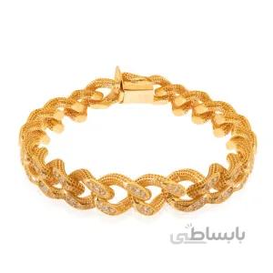 دستبند طلا طرح کارتیه فیوژن کد CB447