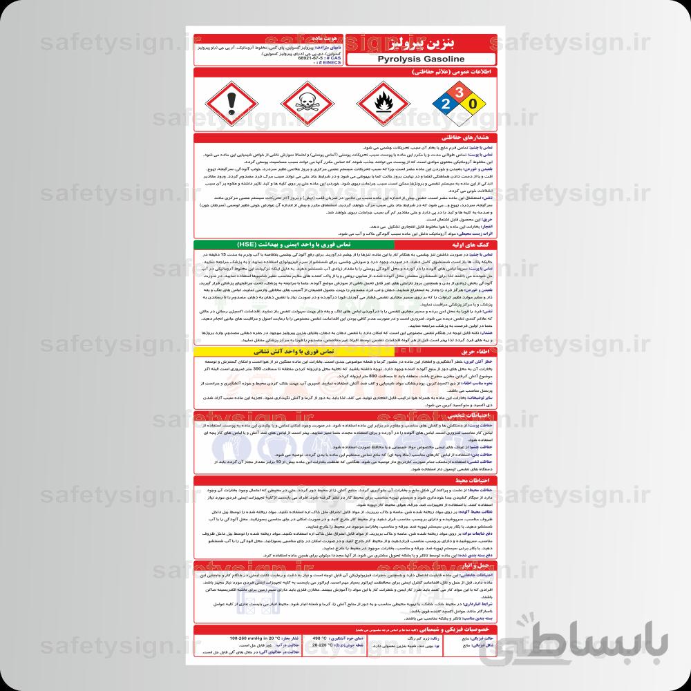 ۹۸۴۵ – بنزین پیرولیز